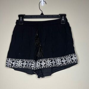Embroidered Shorts